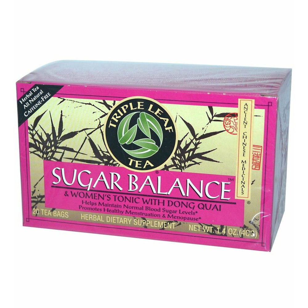 Triple Leaf Tea Sugar Balance Womens Tonic Tea, 20 Ea